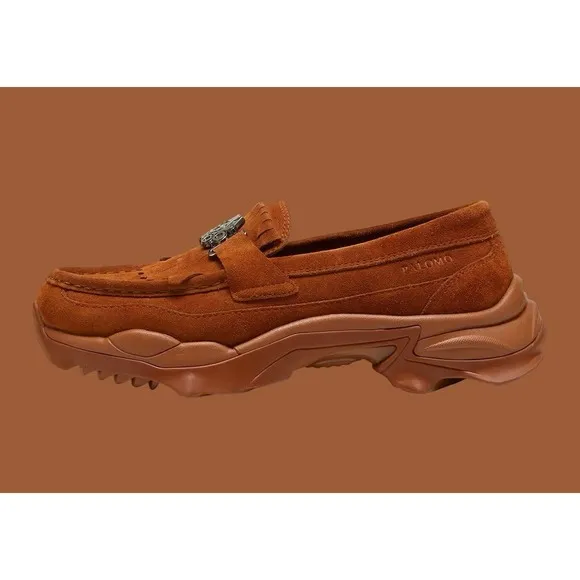 Puma Palomo X Nitefox Sd Loafers Brown Casual‎ Shoes 39681601 Mens Size 10