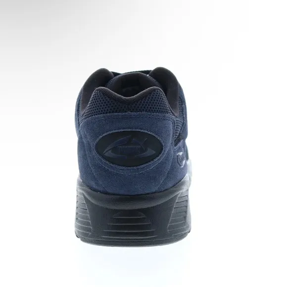 Puma Prevail Premium Men’s 9.5 Blue Canvas/Suede Lifestyle Sneakers Shoes••NEW••