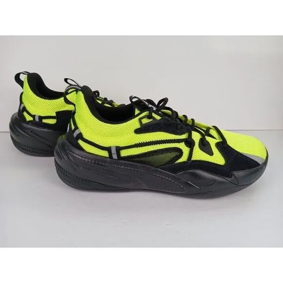 Puma RS-Dreamer  J. Cole 'Time Square' Black/Yellow 193990 19 Men's size 9.5 New