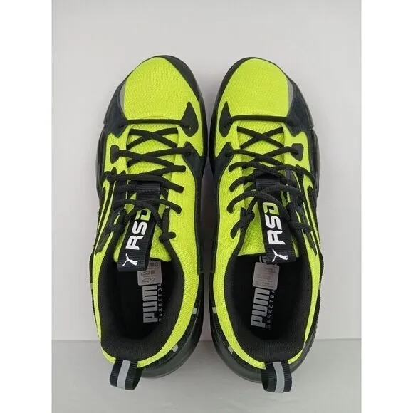 Puma RS-Dreamer  J. Cole 'Time Square' Black/Yellow 193990 19 Men's size 9.5 New