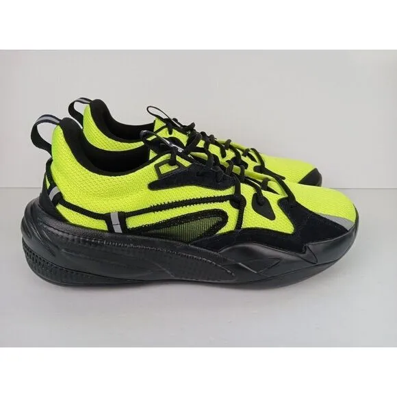 Puma RS-Dreamer  J. Cole 'Time Square' Black/Yellow 193990 19 Men's size 9.5 New