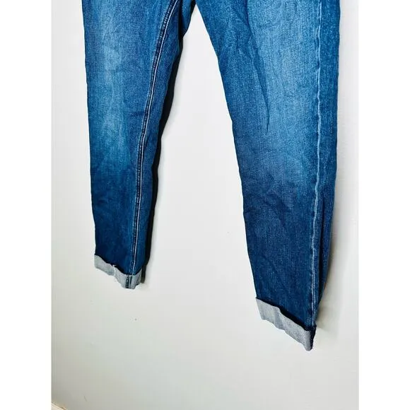 RAG &amp; BONE Dre Slim Dark Wash Ella Vintage Stretch Boyfriend Jeans size 31