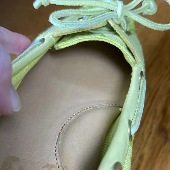 RARE COLOR COACH RAINEY SIGNATURE BOAT SHOES
