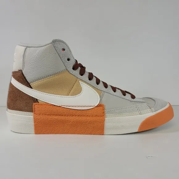 RARE Nike Blazer '77 Pro Club Light Bone Pecan Mens Size 9.5 Shoes DQ7673 001