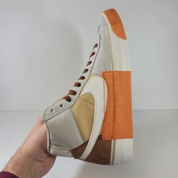 RARE Nike Blazer '77 Pro Club Light Bone Pecan Mens Size 9.5 Shoes DQ7673 001