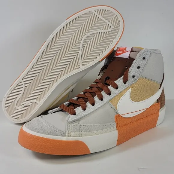 RARE Nike Blazer '77 Pro Club Light Bone Pecan Mens Size 9.5 Shoes DQ7673 001