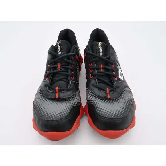 Reebok ATV 19 Running Shoes Mens 5 Black Red Lace Up Athletic Sneakers