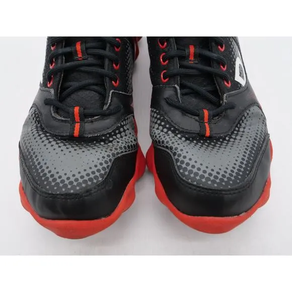 Reebok ATV 19 Running Shoes Mens 5 Black Red Lace Up Athletic Sneakers
