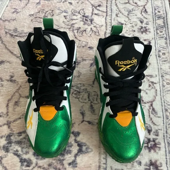Reebok Hurrikaze II Sonics Kemp Reign Man Basketball Shoes GZ1566 Men’s  ( S-4 )