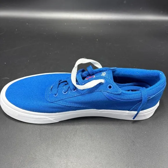 Reebok Men Club C Coast Blue Canvas Casual Lifestyle Shoes Sz 9.5 Sneaker