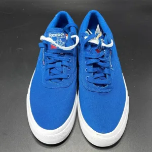 Reebok Men Club C Coast Blue Canvas Casual Lifestyle Shoes Sz 9.5 Sneaker