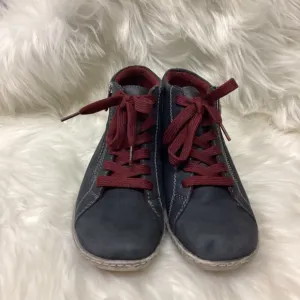 Remonte Liv 70 R1470-16 Blue Booties - 8 1/2