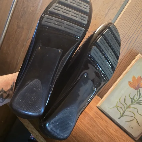 Robert Zur Black Woven Petra Loafers 9 1/2 NWOT