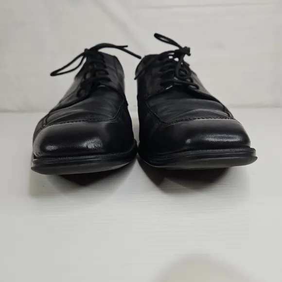 Rockport Leather Upper Balance Men Shoes Black Size 9 1/2 M