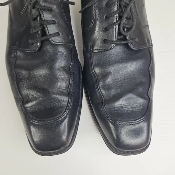 Rockport Leather Upper Balance Men Shoes Black Size 9 1/2 M