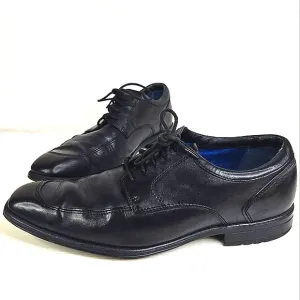 Rockport Leather Upper Balance Men Shoes Black Size 9 1/2 M