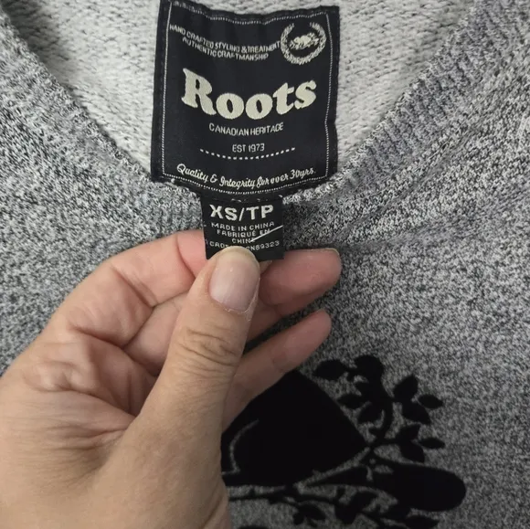 Roots Canada Monte Tenblant XS Sweatshirt