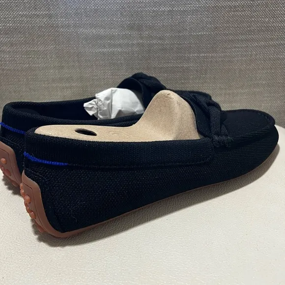 Rothy's The Braid Driver Slip Ons Loafer Shoes In Black  Women’s Size 10