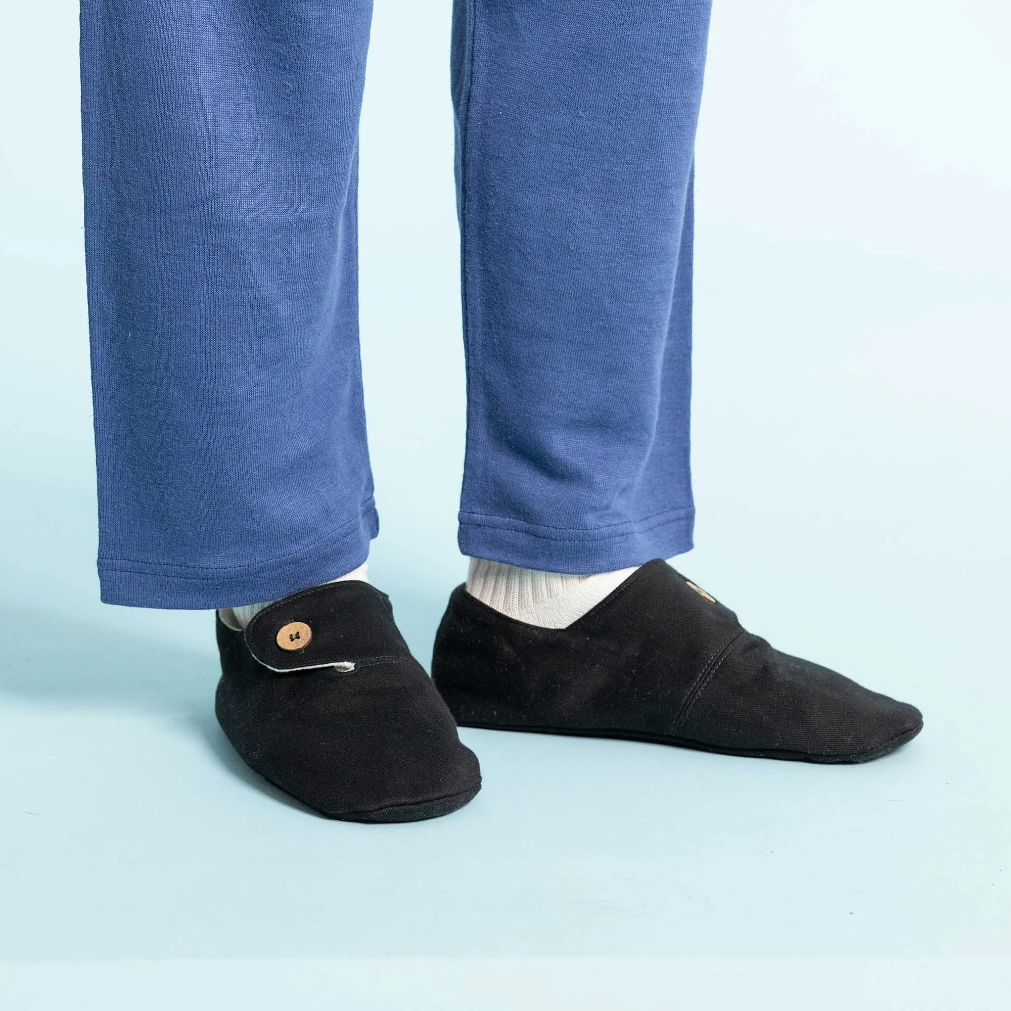 RYOKAN Vegan Glue-free 100% Organic Cotton House Shoes (Unisex)