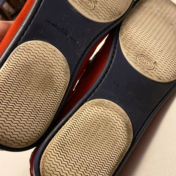 Salvatore Ferragomo Boat Shoes Moccasin Vibram Size: M: 10, W: 11 1/2
