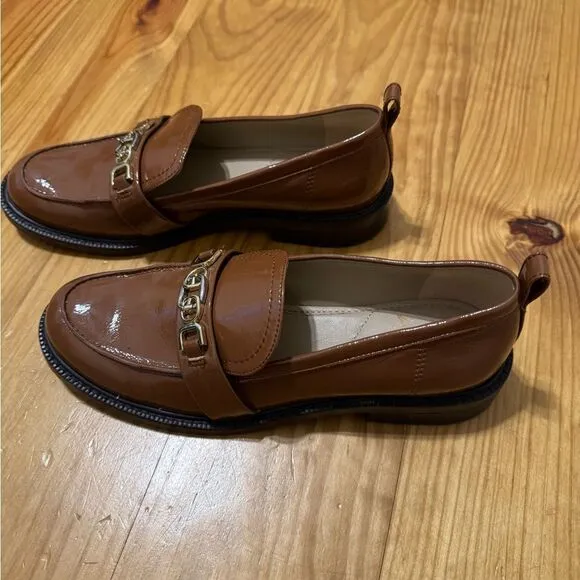 Sam Edelman Christy Womens Loafers SIZE 8M EUR 38 Slip On Horse Bit Loafer Shoes