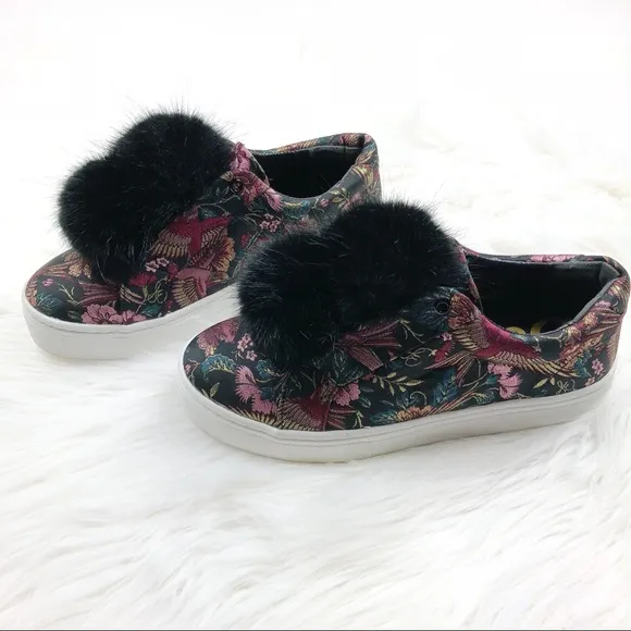 Sam Edelman Leya Fashion Sneaker Floral Shoes 8