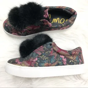 Sam Edelman Leya Fashion Sneaker Floral Shoes 8
