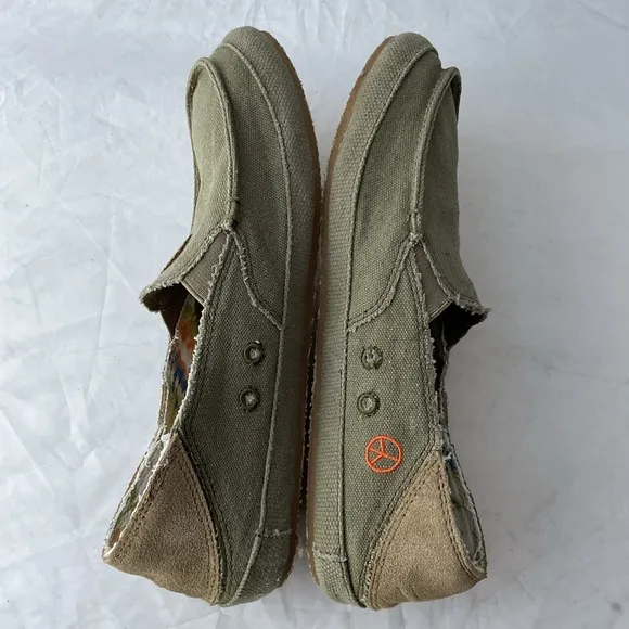Sanuk X Grateful Dead Vagabond Surfer Slip On Shoes Women’s Size 8.5