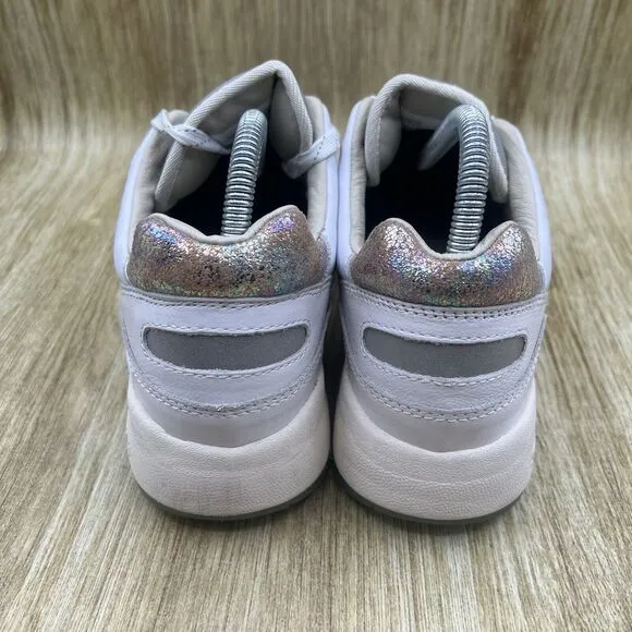 Saucony Shadow 6000 Mother of Pearl Men’s 9 White‎ Leather Low Shoes S70594-1