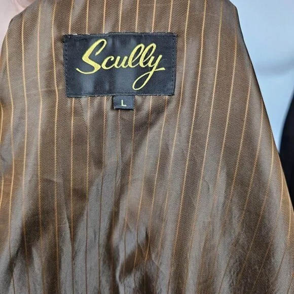 Scully Leather Jacket Men's L (Brown)