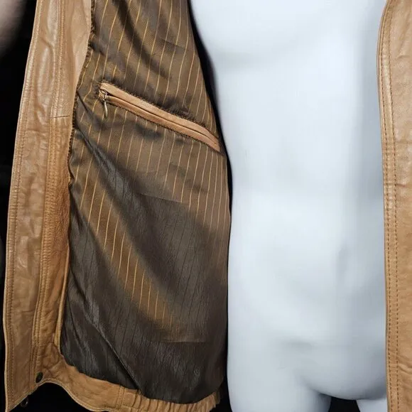 Scully Leather Jacket Men's L (Brown)