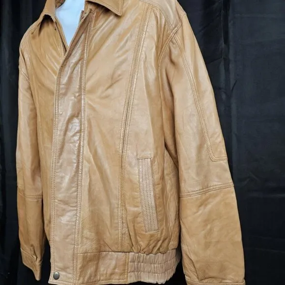 Scully Leather Jacket Men's L (Brown)