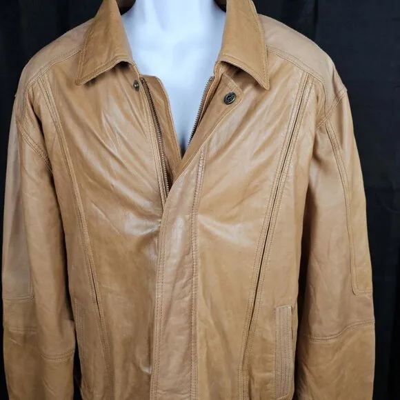 Scully Leather Jacket Men's L (Brown)