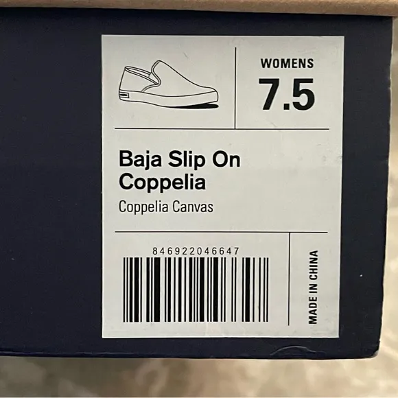 SeaVees Coppelia Baja Slip On shoes sz 7.5 new
