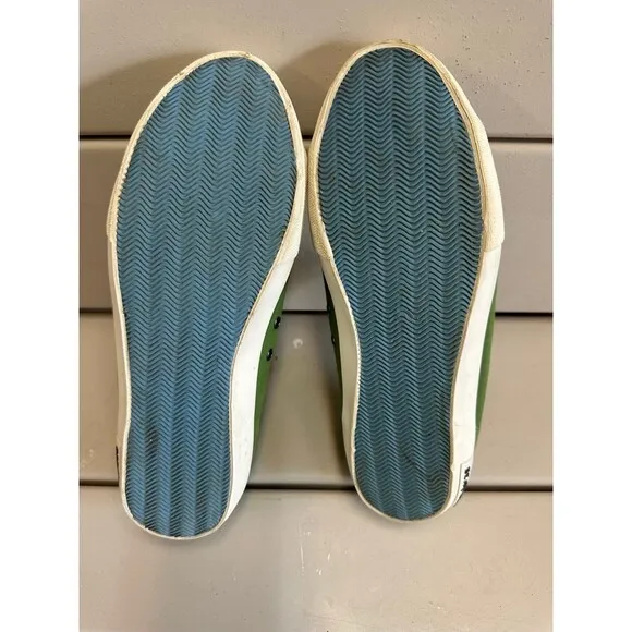 SeaVees Womens Monterey Recycled Cotton Canvas Sneaker Shoes 9 Classic Cactus