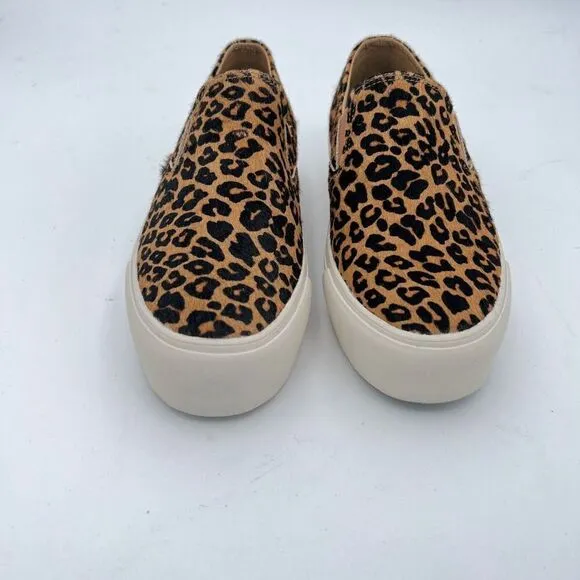 SeaVees Baja Platform Mulholland Cowhide Shoe Sneaker Leopard Women’s 8.5