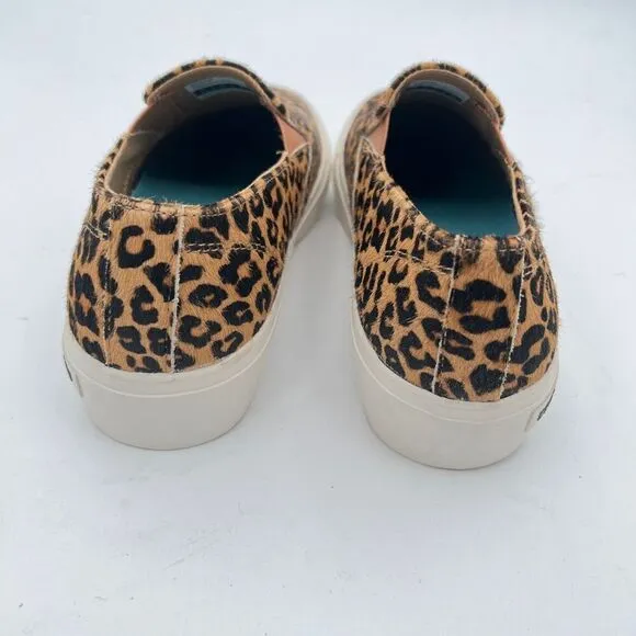 SeaVees Baja Platform Mulholland Cowhide Shoe Sneaker Leopard Women’s 8.5