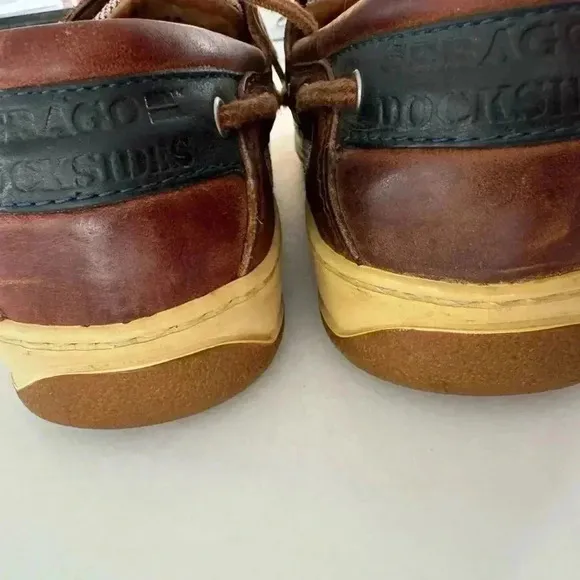 Sebago dockside’s boat shoes men’s size 8