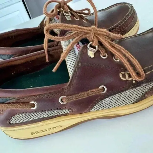 Sebago dockside’s boat shoes men’s size 8