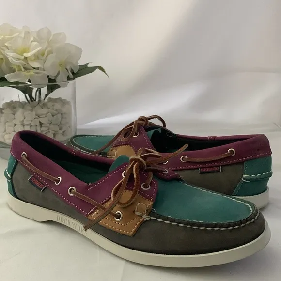 SEBAGO Docksides Portland Colorblock Boat Shoes