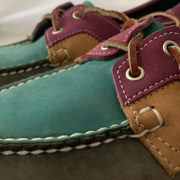 SEBAGO Docksides Portland Colorblock Boat Shoes