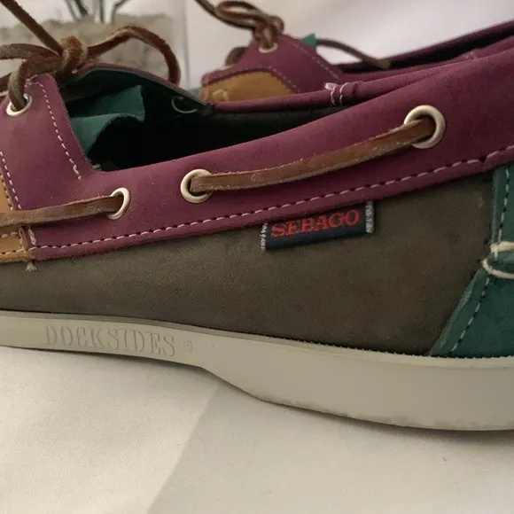 SEBAGO Docksides Portland Colorblock Boat Shoes