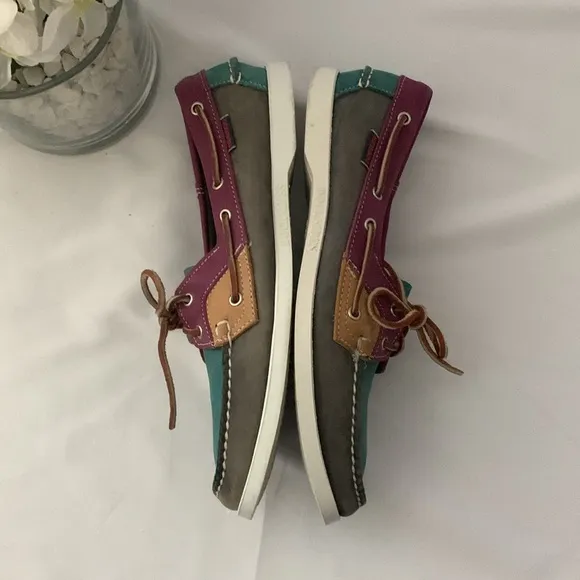 SEBAGO Docksides Portland Colorblock Boat Shoes