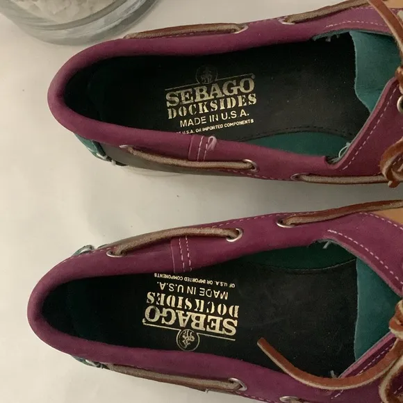 SEBAGO Docksides Portland Colorblock Boat Shoes