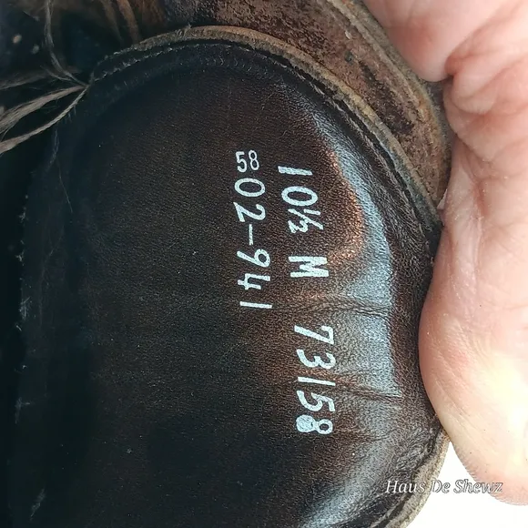 Sebago Handsewns Schooner Saddler's Leather Boat Shoes Tan Brown Men’s Size 10.5