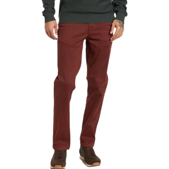 Selected homme pants slim straight new paris flex pants bitter chocolate 38 X 32
