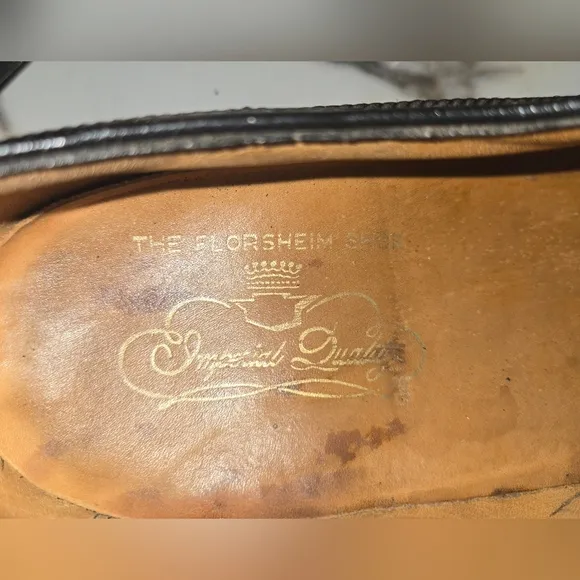SHELL CORDOVAN Florshiem Imperial Mens Shoes,Size 11 D, Asking $150.00