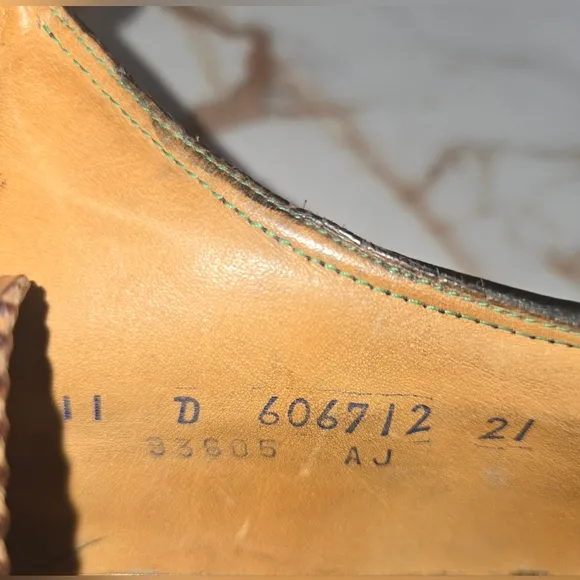 SHELL CORDOVAN Florshiem Imperial Mens Shoes,Size 11 D, Asking $150.00