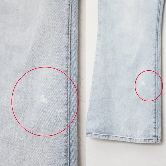 Shona Joy Cortona High Waist Rise Cropped Flared Denim Jean Light Blue 4 $280
