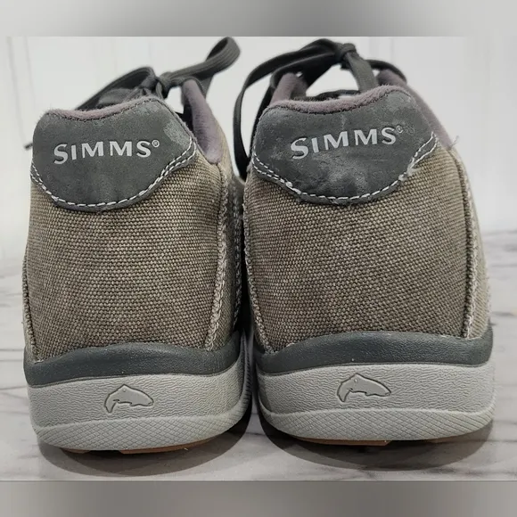 Simms grey Westshore shoes sneakers men's size 14